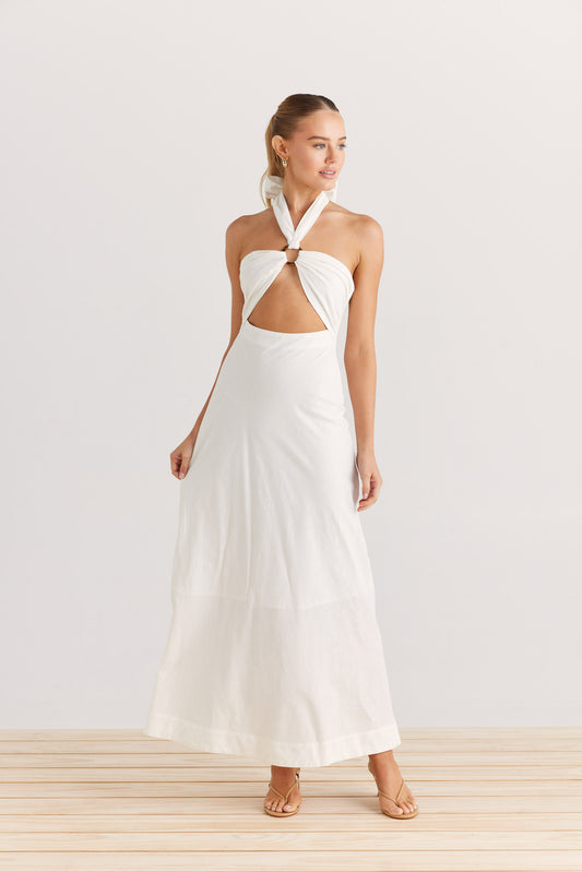 Hailey Dress - White