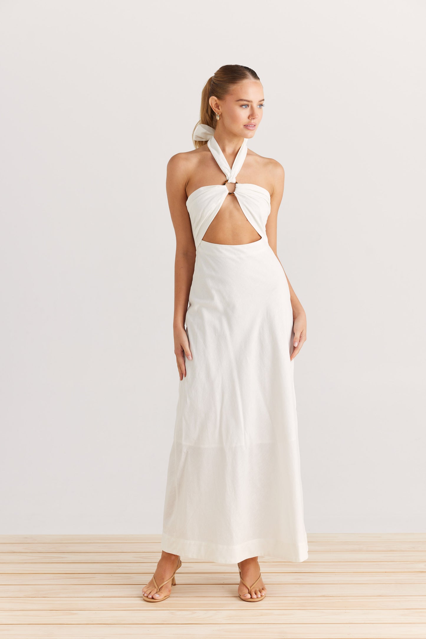 Hailey Dress - White