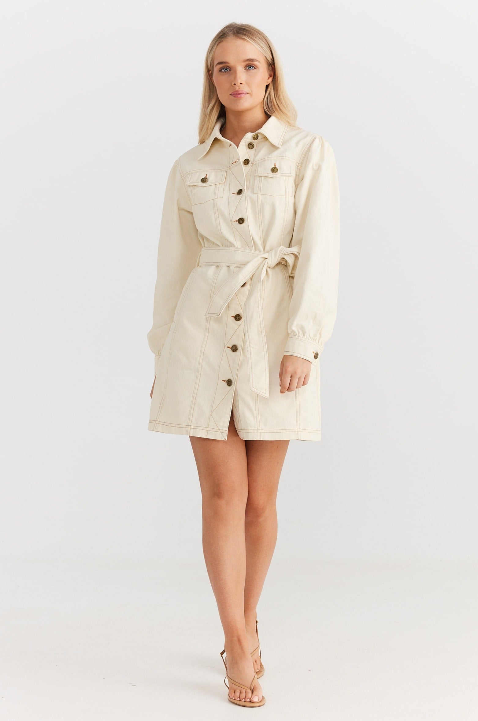 Defender Dress - Bone – Daisy Says